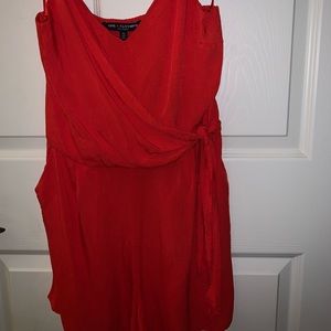 red romper